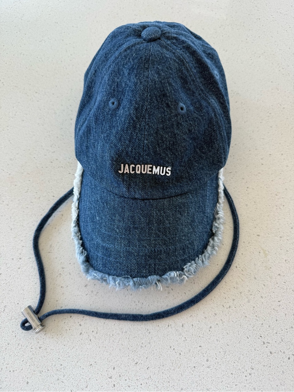 Jacquemus denim cap